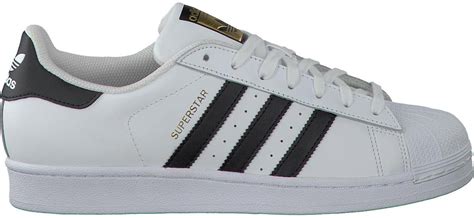 zwarte adidas sneakers witte strepen heren